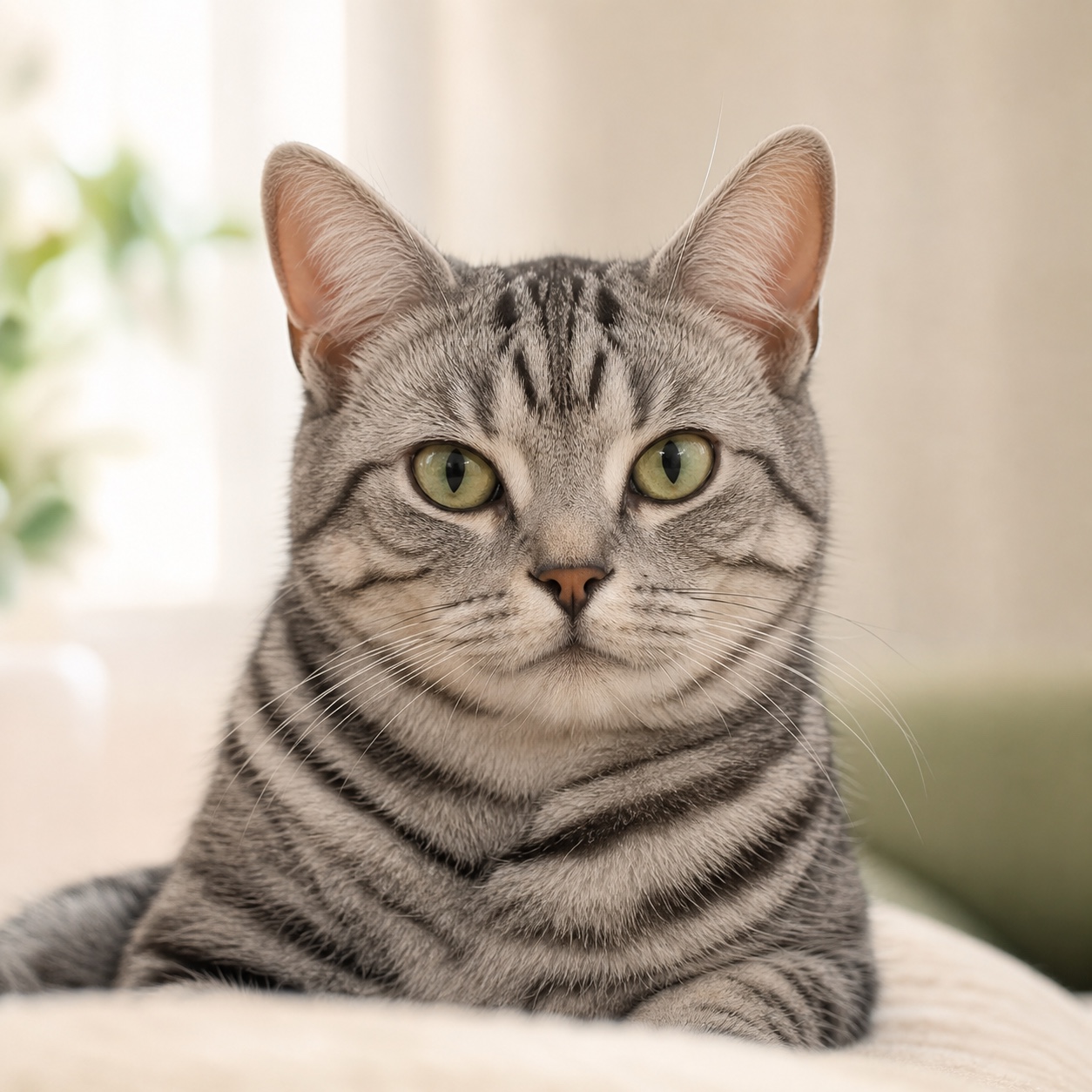 Cat Buddy hero cat portrait
