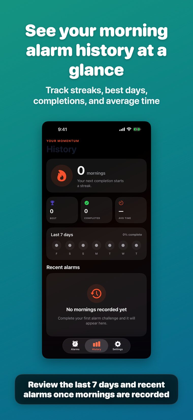 Shake Alarm active alarm and safety guidance